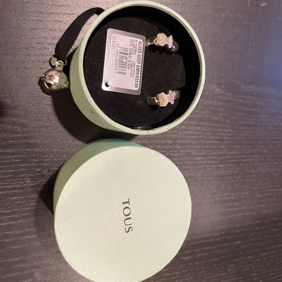 Tous Jewelry - TOUS authentic hoop bear earrings sterling silver